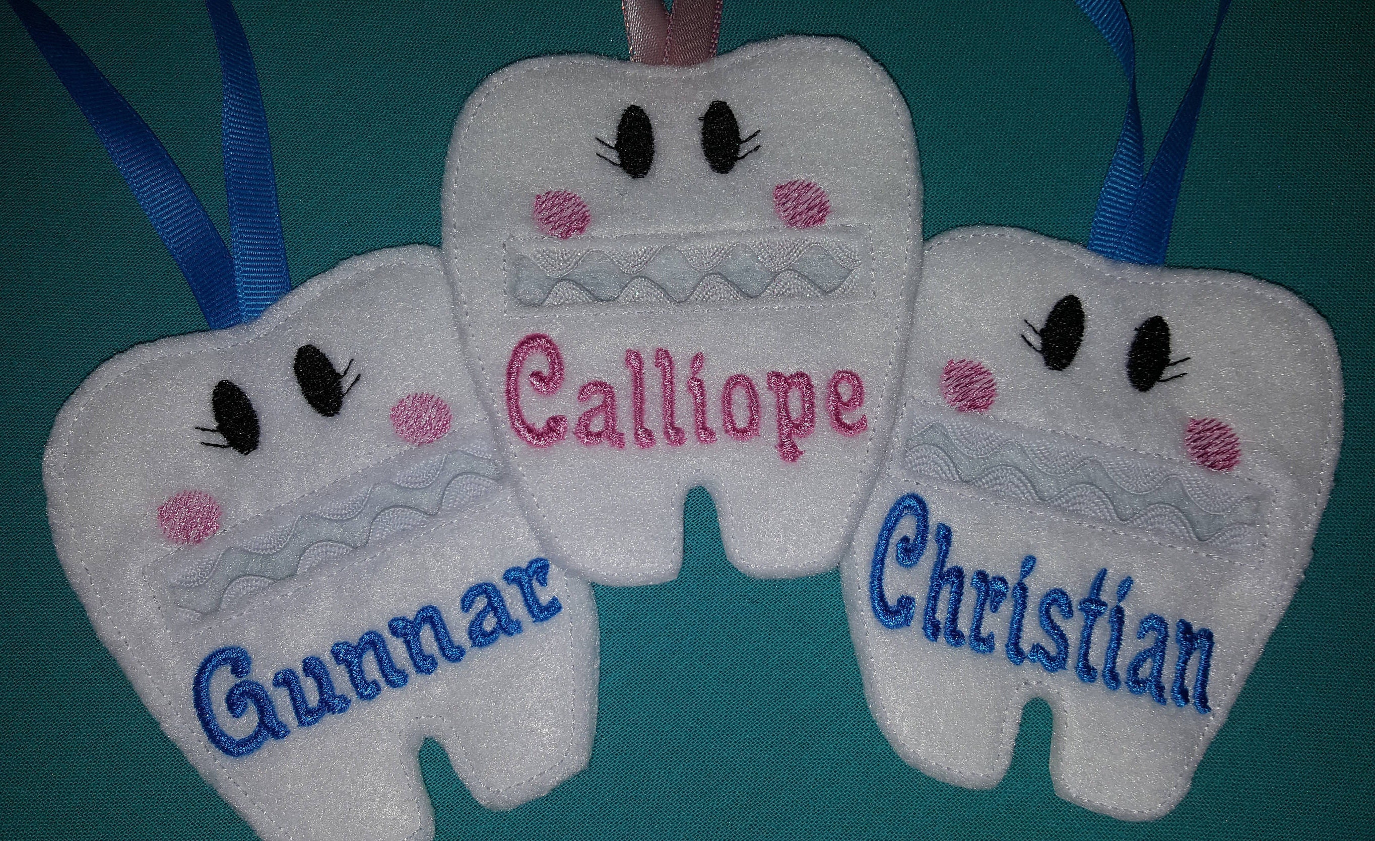 Personalized For Kids Tooth Fairy Pouch Personalized